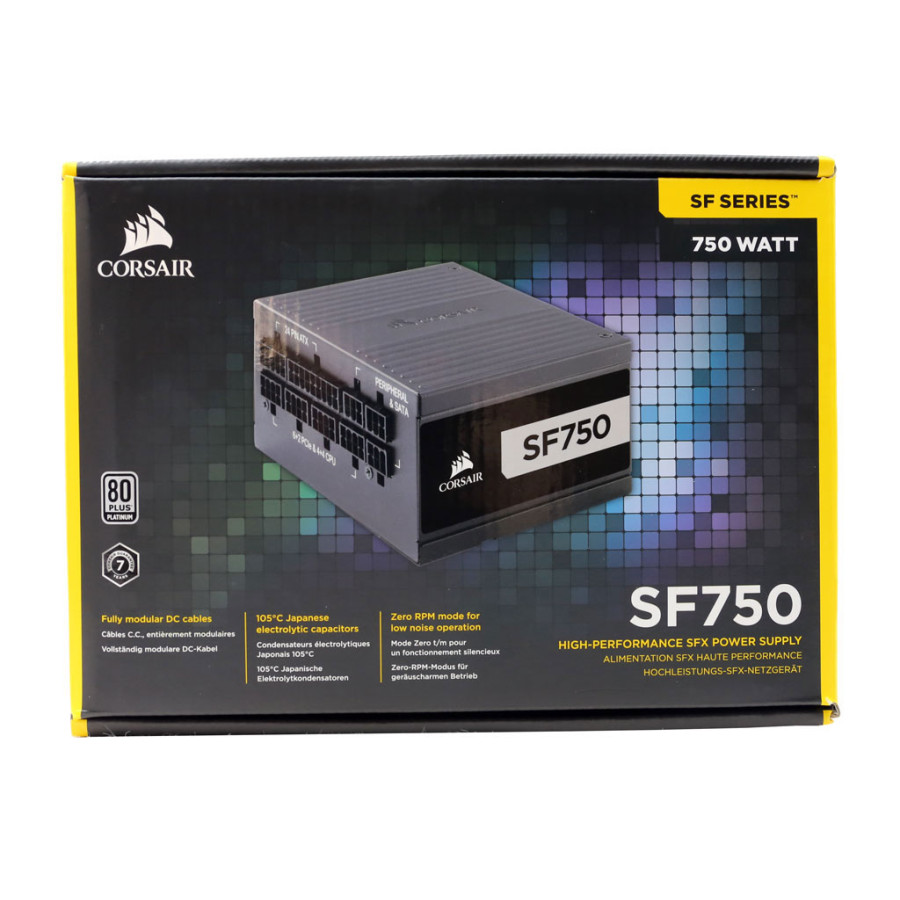 مزود طاقة كورسير اس اف 750 واط بلاتينيوم مزود طاقة كورسير اس اف 750 واط بلاتينيوم